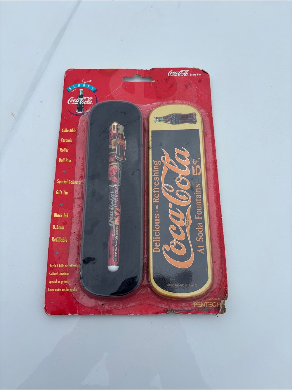 Collectible Coca Cola  pen and case